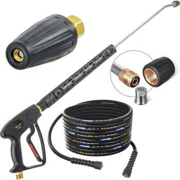 Příslušenství pro vysokotlaký čistič Pistole s turbodyskou, nástavec a hadice 30m DN8 250bar pro vysokotlaké čističe Kärcher HD HDS