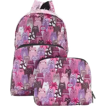 Městský batoh Batoh kočky fialový