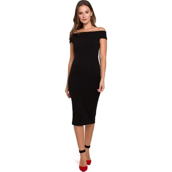 Dámské šaty Makover Ženské Šaty K001 Makover černá 1133505