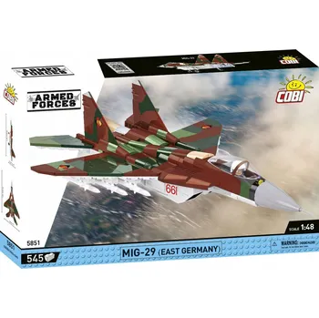 Stavebnice COBI Stavebnice Cobi Armed Forces MIG-29 East Germany 5851 sada 545 dílků