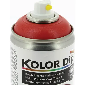 Barva ve spreji Barevná guma ve spreji KOLOR DIP 400 ml Barva: červená reflexní