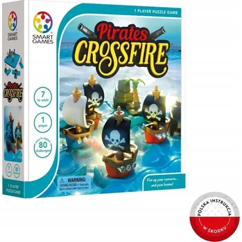 Desková hra Stolní hra Pirates Crossfire Děti Puzzle Board Game IUVI Games