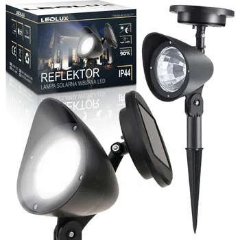 Venkovní osvětlení Solární lampa zapichovací LEDLUX černá 30 cm 1 ks