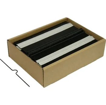 Vázací hřbet Háčky pro kalendáře, předtvar.,250 mm,černé,1000ks