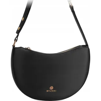 Kabelka Betlewski kabelka psaníčko eko kůže černá