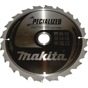 Pilový kotouč MAKITA Kotouč pilový dřevo SPECIALIZED se zapuštěnými zuby 235x2.3x30mm 20Z