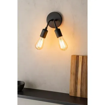 Dekorativní svítidlo Opviq Lights Harput – černé nástěnné svítidlo