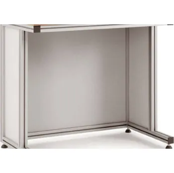 Manuflex ZB8023 Clona pro noty stolní 1500x600x750 se skládá z: 2 x boční panel, 1x zadní panel