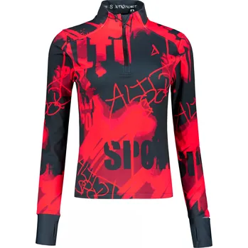 Dámská mikina Dámská sportovní mikina premium plus ALTISPORT VOJ/ALW076MI04 RED/BLACK XL