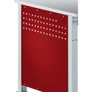 Dílenský stůl Manuflex ZB3350.3003 Boční panel pro univerzální standardní pracovní stoly, BxH 606 x 606 mm, pro stolní hloubka 800 mm