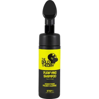 The Bald Theory Čisticí šampón na pokožku hlavy s masážní hlavicí 150 ml