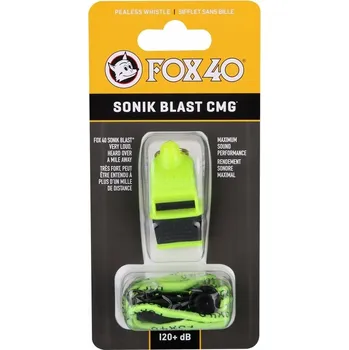 Píšťalka pro rozhodčí Fox 40 Sonik 120 dB černá