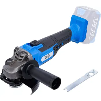 úhlová bruska AKU úhlová bruska, 18 V, 125 mm, bez akumulátoru - BGS 7377
