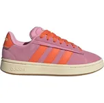 Dámská volnočasová obuv adidas GRAND COURT ALPHA 00S W 7.5 Růžová, Oranžová, Béžová