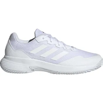 Pánská tenisová obuv Pánské tenisové boty adidas GAMECOURT 2 M 12 Bílá