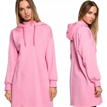 Dámské šaty Ležérní midi šaty MOE velikost XXL