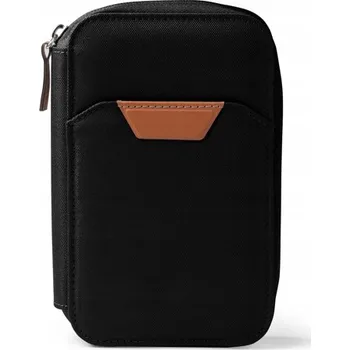 Peněženka Pasová cestovní peněženka pouzdro na doklady RFID karty Černá