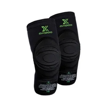 Florbalový chránič Oxdog X2 ELBOWGUARD Black/Green Chrániče loktů S / M