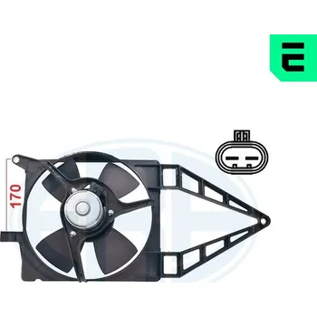 Chladič motoru Větrák, chlazení motoru ERA 352080