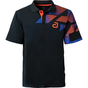 Pánské tričko Polokošile andro Benzon (bavlna) černá/červená černá/červená XXXXXL