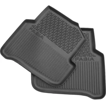 autokoberec Škoda 6V0061551 Gumové autokoberce Fabia III. 2014-2021 (zadní)