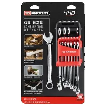 Ruční nářadí Facom 440.JE25 Sada kombinovaných klíčů 6–34 mm (25 ks)