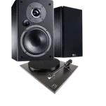 Rega Planar 1 - černá matná + Magnat Monitor Ref. 2A - černá dýha