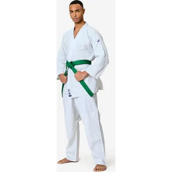 Bojový sport OUTSHOCK Kimono na judo lehké odolné 160cm BÍLÁ