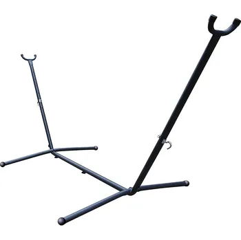 Houpací síť TIMELESS TOOLS Kovový stojan na houpací síť ČERNÁ