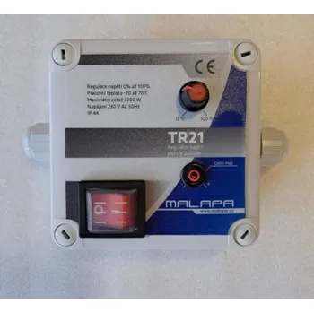 TR21 - regulátor napětí plynulý 230V, 2200W (s vývodkami)