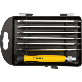 Šroubovák Topex Sada mikrošroubováků, 7 ks 39D551