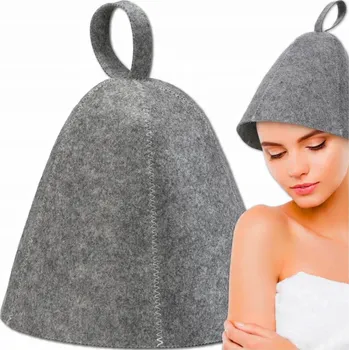 PLSTĚNÁ ČEPICE DO SAUNY OCHRANNÁ UNIVERZÁLNÍ KLOBOUK UNISEX PLST
