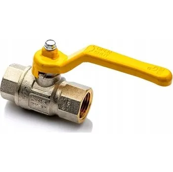 Ventil Kulový kohout 1/4" na plyn, mosazný