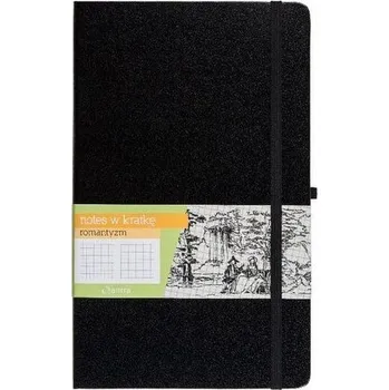 Set školních potřeb Notes A6 Kratka Romantyzm Czarny ANTRA