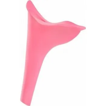 Přívěsek Trychtýř pro močení ve stoje pro ženy - růžový