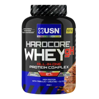 Fitness strava USN Hardcore Whey gH 2000g - čokoláda
