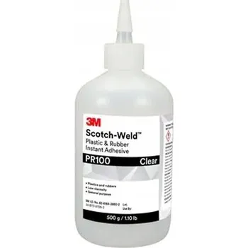 Průmyslové lepidlo Scotch-Weld Kyanoakrylátové lepidlo na plasty a gumu PR100 3M