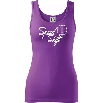Dámské tričko Speed shift - Dámské tílko - S ( Fialová )