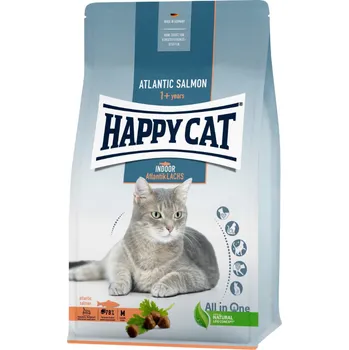 Krmivo pro kočku Happy Cat Indoor Atlantik-Lachs / Losos 4 kg