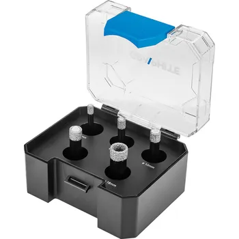 Příslušenství k frézce Graphite Diamantové frézy (6, 8, 10, 12, 16 mm), 5dílná sada. 55H319