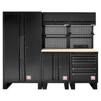 Dílenský stůl Facom RWS2-9BS Pracovní stůl s úložným systémem, dřevěná pracovní deska