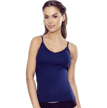 Bavlněné dámské tílko Luna modré M