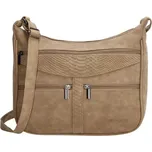 Béžová elegantní kabelka přes rameno „Nemesis“