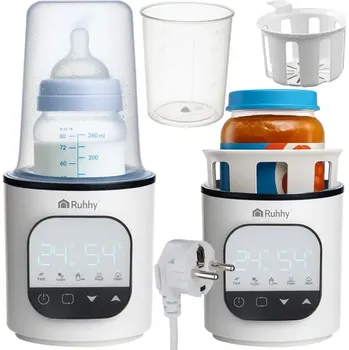 Ohřívač a sterilizátor Ohřívač lahví 5 v 1 Ruhhy 25962