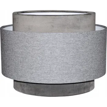 Stínidlo VELKÉ Stínidlo na Stropní/Stojací Lampu Lustr 45 / 30 cm E27 ŠEDÉ AVOLA