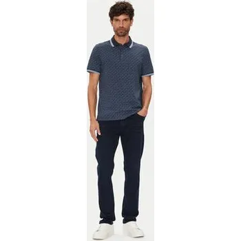 Pánská košile Michael Kors Polokošile CS550V85KS Tmavomodrá Regular Fit S