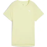 Dámské sportovní triko Puma RUN VELOCITY TEE W M Žlutá, Bílá