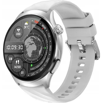 Hodinky Chytré Hodinky Rubicon RNCF 39 stříbrný