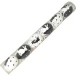 Dekorace-Vejce plast tuba 6cm králíček