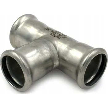 rozdělovač topení T-rozdělovač KAN-Therm INOXPRES 54X35X54 Nerezová Ocel RACCORDERIE METALLICHE